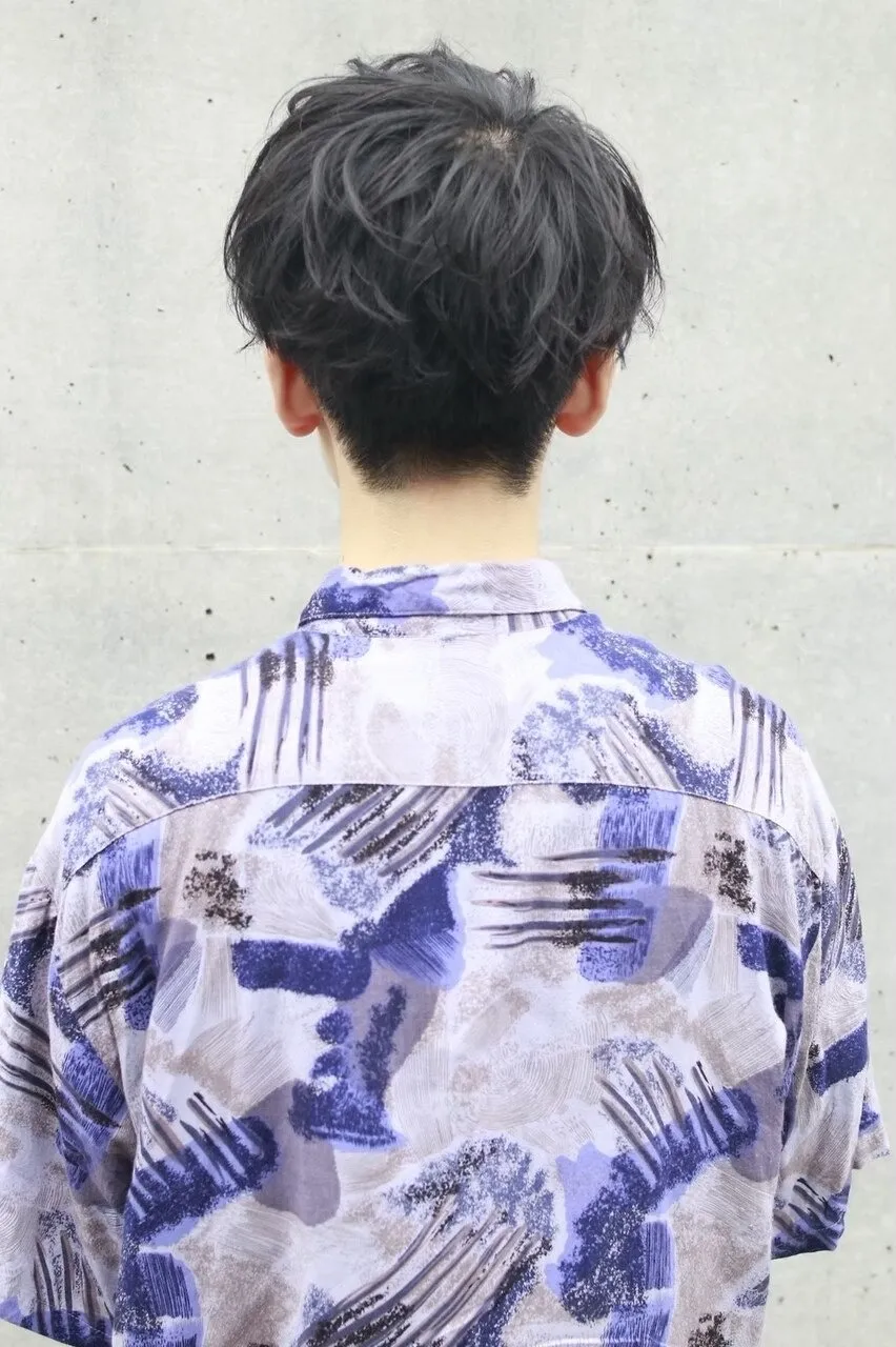 束感ショートマッシュ